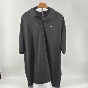Men's Black Polo Shirt Callaway xxl opti-dri